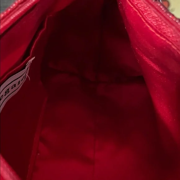 La Regale Elegant Red Beaded Mini Bag - Picture 6 of 7